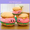 Kirby Hamburger Plüschkissen mit kurzem Fell für Mädchen und Kinder Komfort