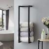 Wall-Mounted Metal Towel Storage Rack