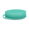 Reusable Silicone Bath Brush With Hanging Hook For Effective Skin Cleansing