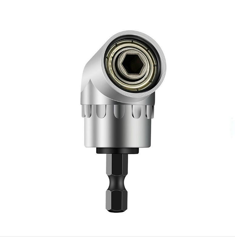 1PCS Right Angle Drilling Corner Screwdriver Holder Drill Bit 105 Degree Extension
