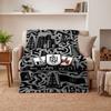 Neftçi Baku (46) Soft Warm Flannel Blankets Comfortable Blanket for Home Decoration Gifting