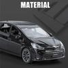 1/32 TOYOTA PRIUS Alloy Car Model Diecast Metal Vehicles Car Model Sound and Light Simulation Collection Childrens Toy Gift
