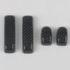 For Honda Odyssey   Car Interior Seat Adjustment Switch Button Covers ABS Frame Accessories Decoration Stickers 4PCS
