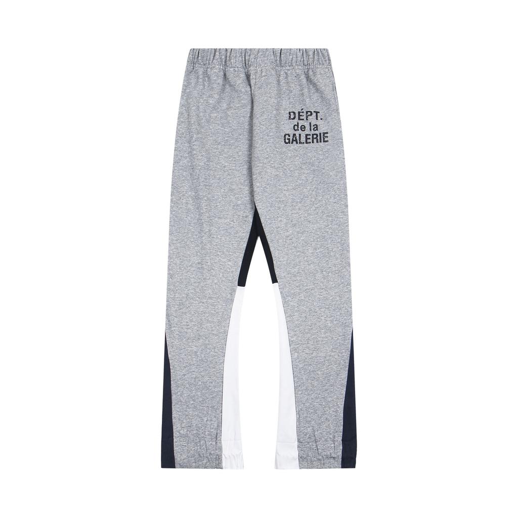 Cross-border Foreign Trade G D Splashing Ink Graffiti Casual Loose Trousers Splicing Couple Leggings Sweatpants Tide Men and Women the Same Style
