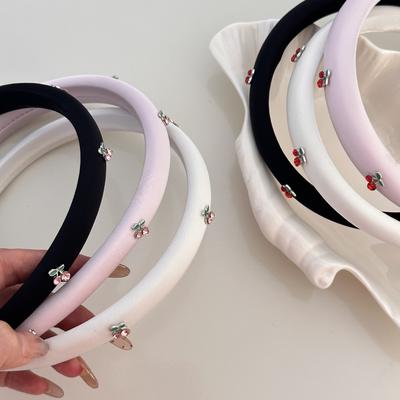 Accessori per capelli coreani fascia per ragazze donne fiori di strass fascinator cerchietto moda di tendenza Kawaii dolcetti Carino popolare