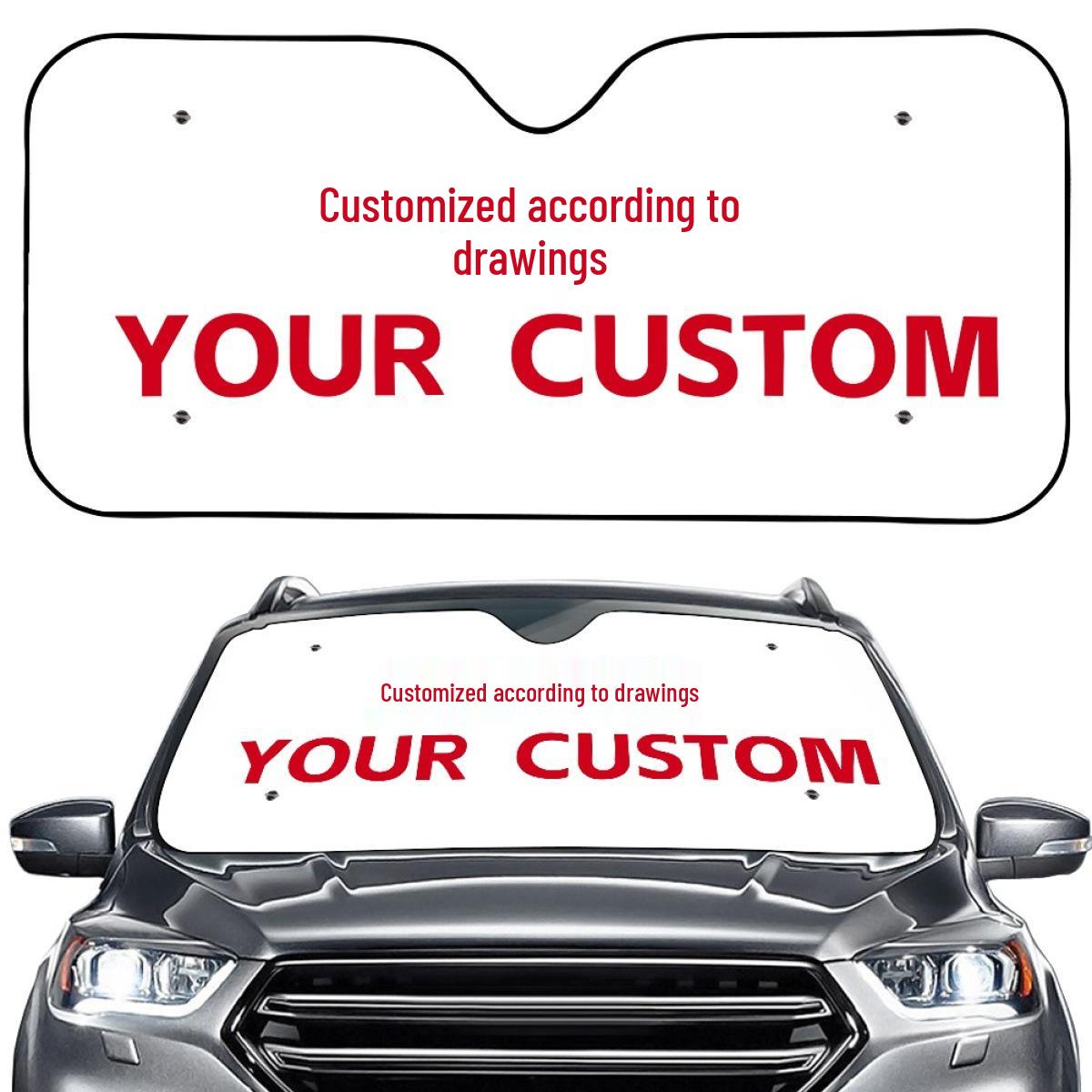 Mushroom Series Car Sunshade: Lightweight, Portable, Customizable Summer Heat Insulation Customizable