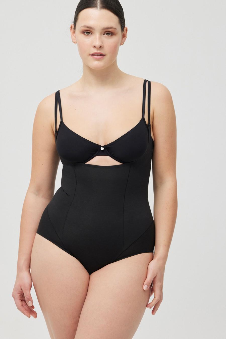 

Коригувальне боді Ysabel Mora (84957) 44(M) прозорий колір чорний