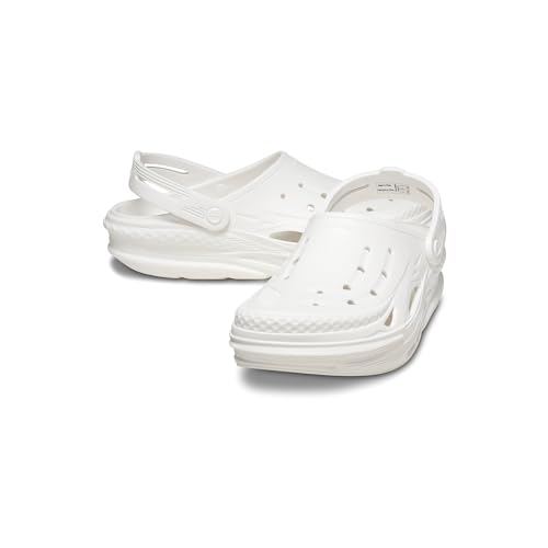 Crocs Off Grid Clog Sandals, White, 22cm