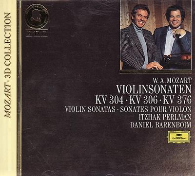 CD WOLFGANG AMADEUS MOZART ITZHAK PER  Violinsonaten KV 304  KV 306  KV  4312772 Deutsche Grammo Germany Classical Used
