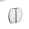 Silvery Geometry Vase Desk Decoration Flower Arrangement Artificial Flowers Decorative Floral Vases Room Aesthetic Decor