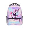 Yoga Dance School Backpack Best Gifts for Boys Girls 2D Flat Cartoon Waterproof Stylish Fashion Design for Children