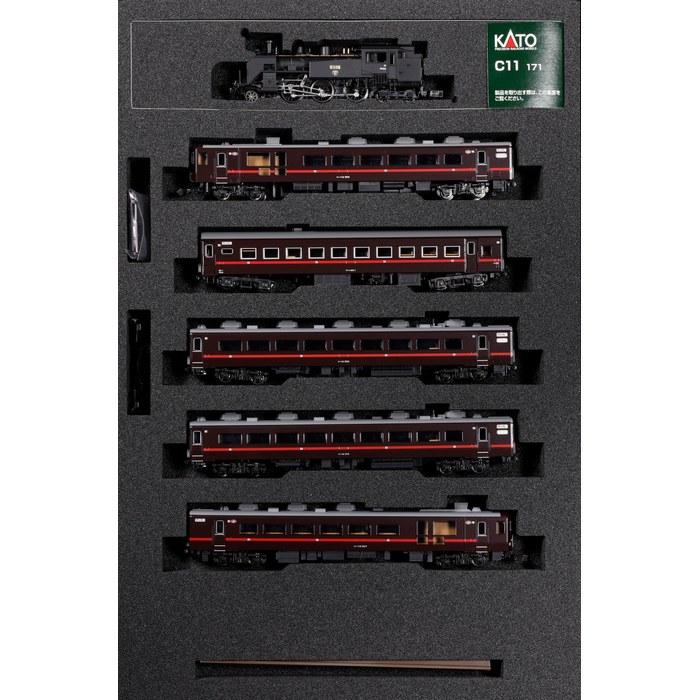KATO N Gauge C11 171 + 14 Series 500 "SL Fuyu no Shitsugen-go" 6-Car Set 10-1958 Railway Model Steam Locomotive Multicolor 1/150