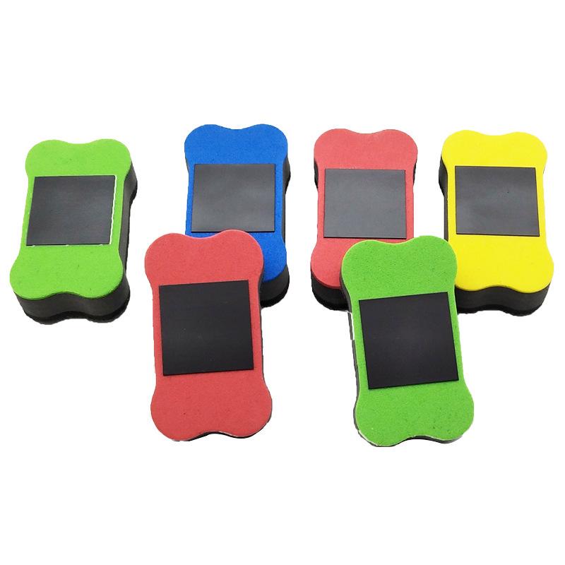 

Магнитная губка для доски и меловой доски в виде косточки для детей - ЭВА 7*4*2