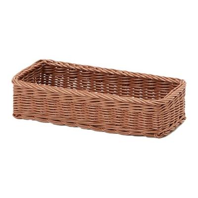 KLEANE Antibacterial Cutlery SIAA Machine Washable W12 D27 H6 Cm Basket, Large, Case, Standard, (Dark Gray),