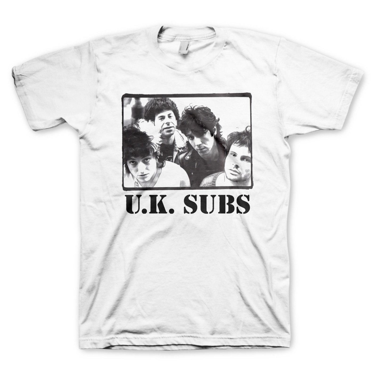UK Subs Endangered Photo T-Shirt 4XL