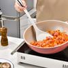 1 ST Silikon Långt handtag Olje Soppa Separat sked Non Stick Matlagning Spatel Köksredskap Matlagning Wok Spatel Soppa Sked Köksutrustning