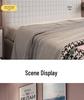 Bedside Cover - Solid Color, Universal Fit, All-Season Cotton Dust Protector