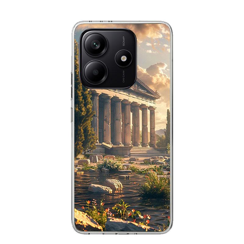 Roman Colosseum Phone Case For Xiaomi Redmi Note 15 14 13 12S 12 Pro Plus 11S 11E 11 11T 10S 10 Art Soft Pattern Cover Redmi Not