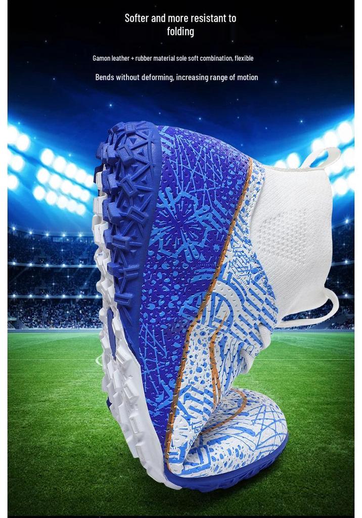 Scarpe da Allenamento da Calcio con Tacchetti Lunghi per Bambini e Bambine - Calzature Professionali da Competizione