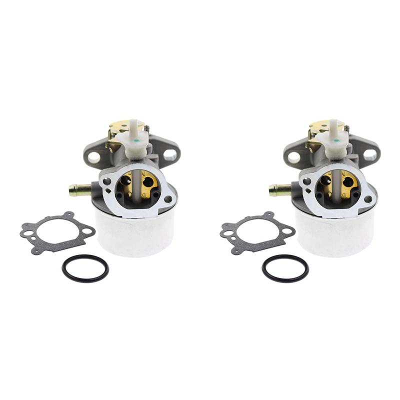 2X For Briggs Stratton 4HP-7HP Carburetor Lawn Mower Generator Engine 120000 Carburador 799869 792253 497586 499059