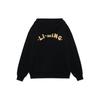 Li Ning X STEVEN HARRINGTON Skateboard Sweatshirts Unisex Black Hooded Thickened Regular AWDRF79-3