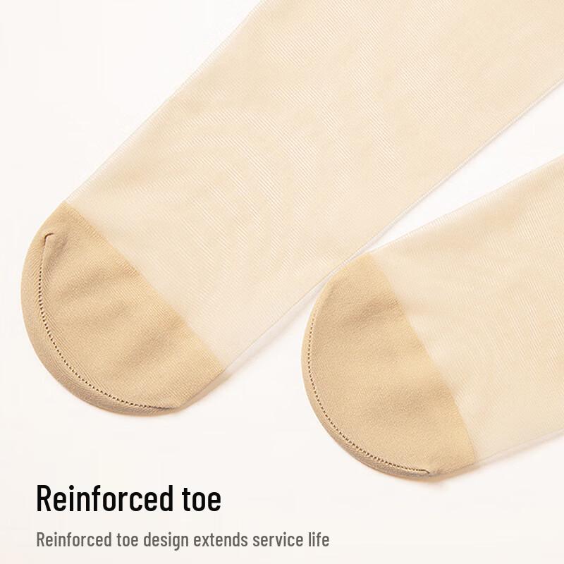 LANGSHA Women's Ultra-Thin Anti-Run Control Top Pantyhose