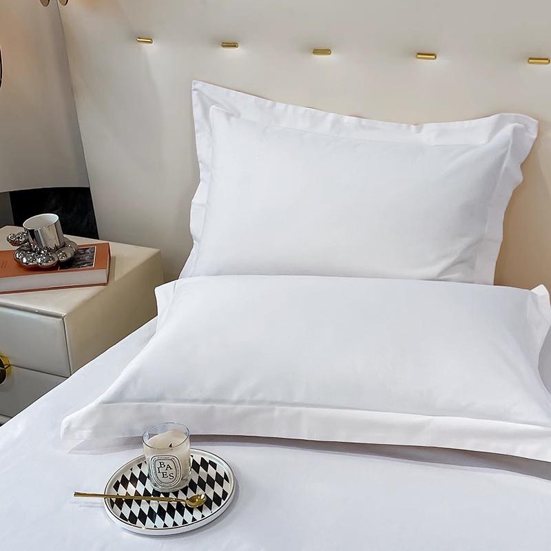 2025 Pure Cotton Brushed Pillowcase Pair, Washable 48x74cm, Home Pillow Cover