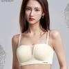 Strapless Deep V Women Anti Slip Invisible Push Up Bandeau Bra