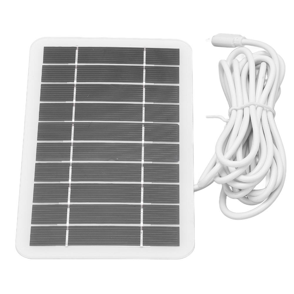 Polysilicon Solar Panel Charger 2W 5V Solar Panel Kit Durable Mini Solar Panel  Cell Phone Charging