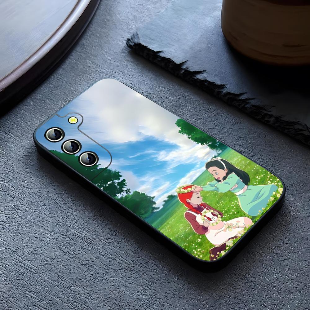 Cartoon Anne Of Green Gables Phone Case For Samsung Galaxy S26 S24 S23 S22 S25 S21 S20 Ultra Fe Plus A54 A24 A55 A53 Coque