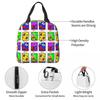 Eat Sleep Pikmin Repeat Insulated Lunch Bag for Women Office Cooler Thermal Food Box Tote Leakproof Lunch Boxes Container
