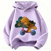 Neuestes Modell - Lässiger Kinder-Kapuzenpullover mit langen Ärmeln. Warmes und bequemes Kapuzenshirt für Winter/Frühling.