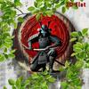 Retro Samurai Metal Tin Sign Waterproof Aluminum Wall Art for Home Cafe Garage Decor
