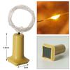 6pcs 8led Cork Wine Bottle Stopper String Light Rechargeable Solar Fairy Lights For Outdoor Party
