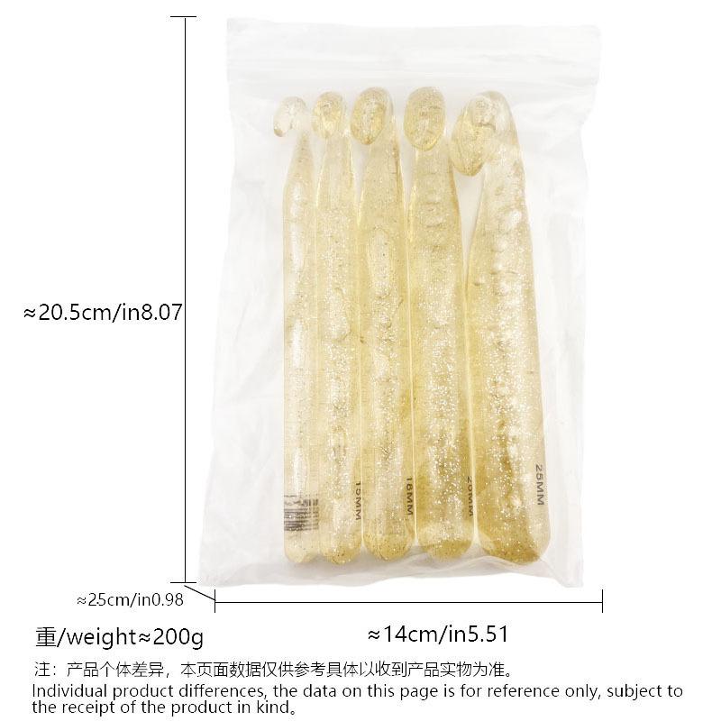 Kristall Häkelnadeln Set Weben