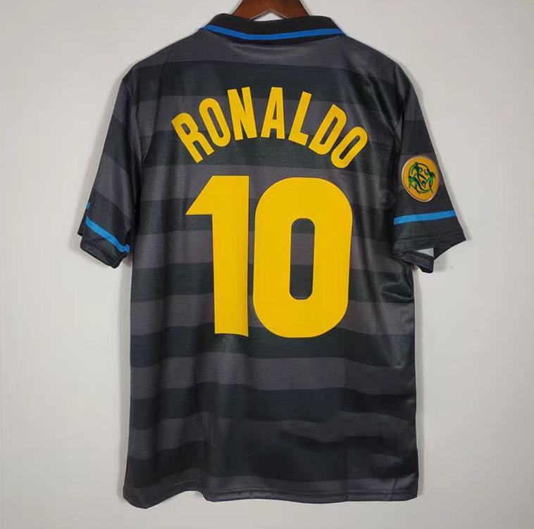 Replica vintage maglia classica Kaka c Ronaldinho capelli a pezzo unico
