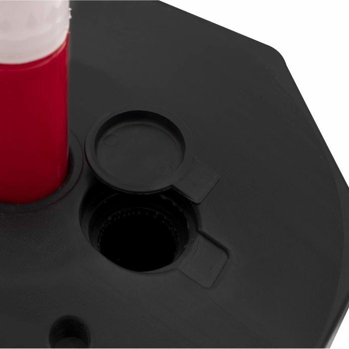 Cone de signalisation - plot de signalisation Normaluz - BA501090 - POSTE CON BASE PARA CADENA ROJO Y BLANCO 90 CM