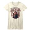 Janis Joplin Nouveau Circle Women's Fitted T Shirt Rock & Soul Music