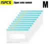 10/15/20Pcs Reusable Storage Bags Zipper Lock Bags Food Grade Transparent Fresh-Keeping Bags Kitchen Refrigerator Organizer