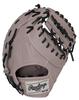 Rawlings HYPER TECH R2G GR5FHTM53 Baseball First Throw Glove, Soft, Base, Gray, 11.75 Inches, Left-Handed