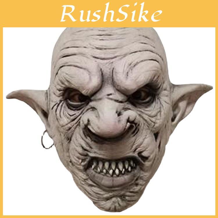 Horror Halloween Mask With Latex Monster Face For Costume Party And Haunted House