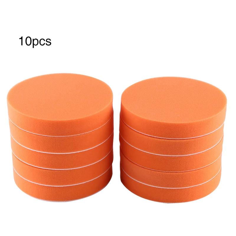 

10 шт. 150 мм полировальные круги для автомобиля 6 губчатый полировщик чистый восковой круг уход за лакокрасочным покрытием автомобиля полировка чистящий инструмент sponge