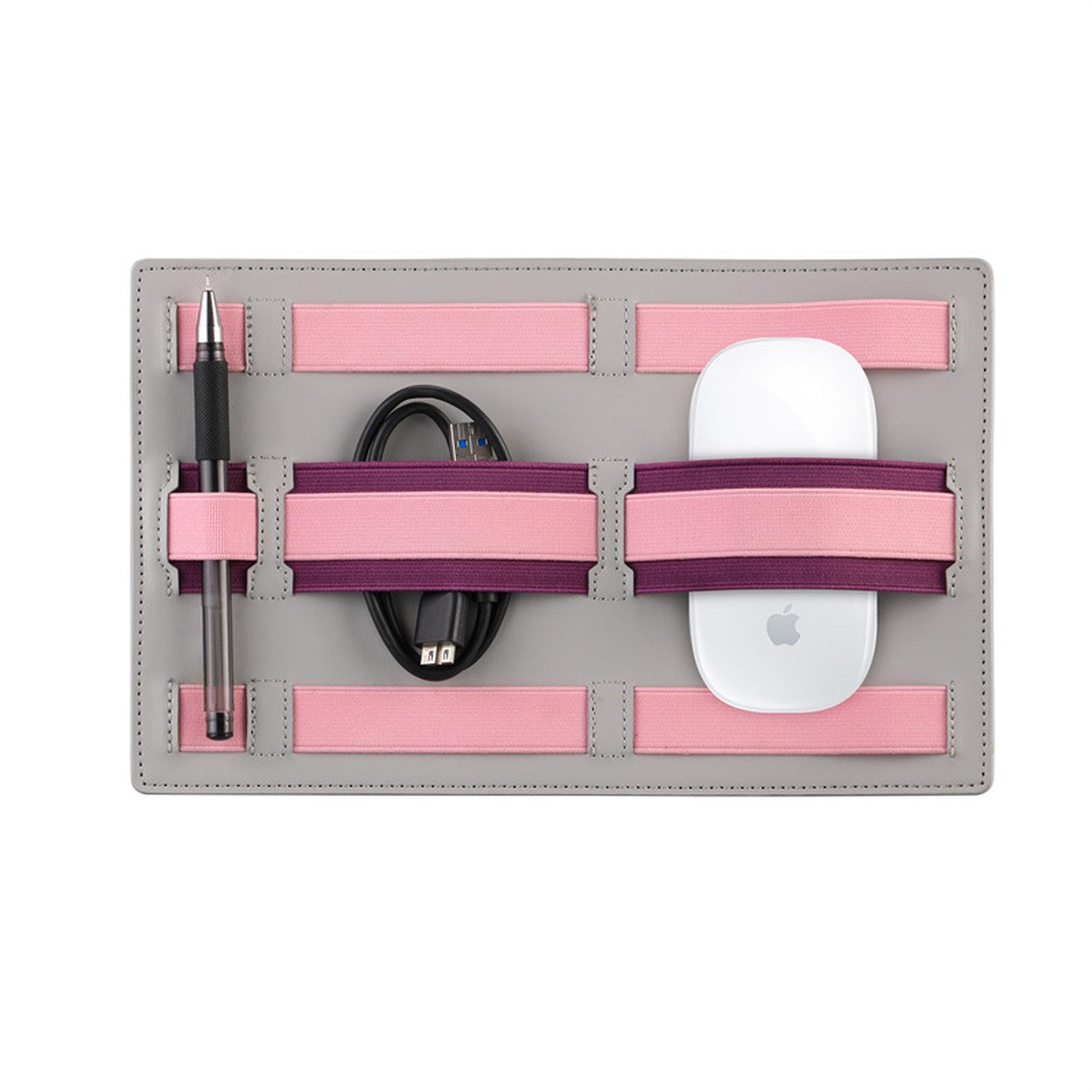 

Горячая плата для хранения ноутбука - Наклейка на заднюю панель планшета, Органайзер для мыши и зарядного кабеля One Size