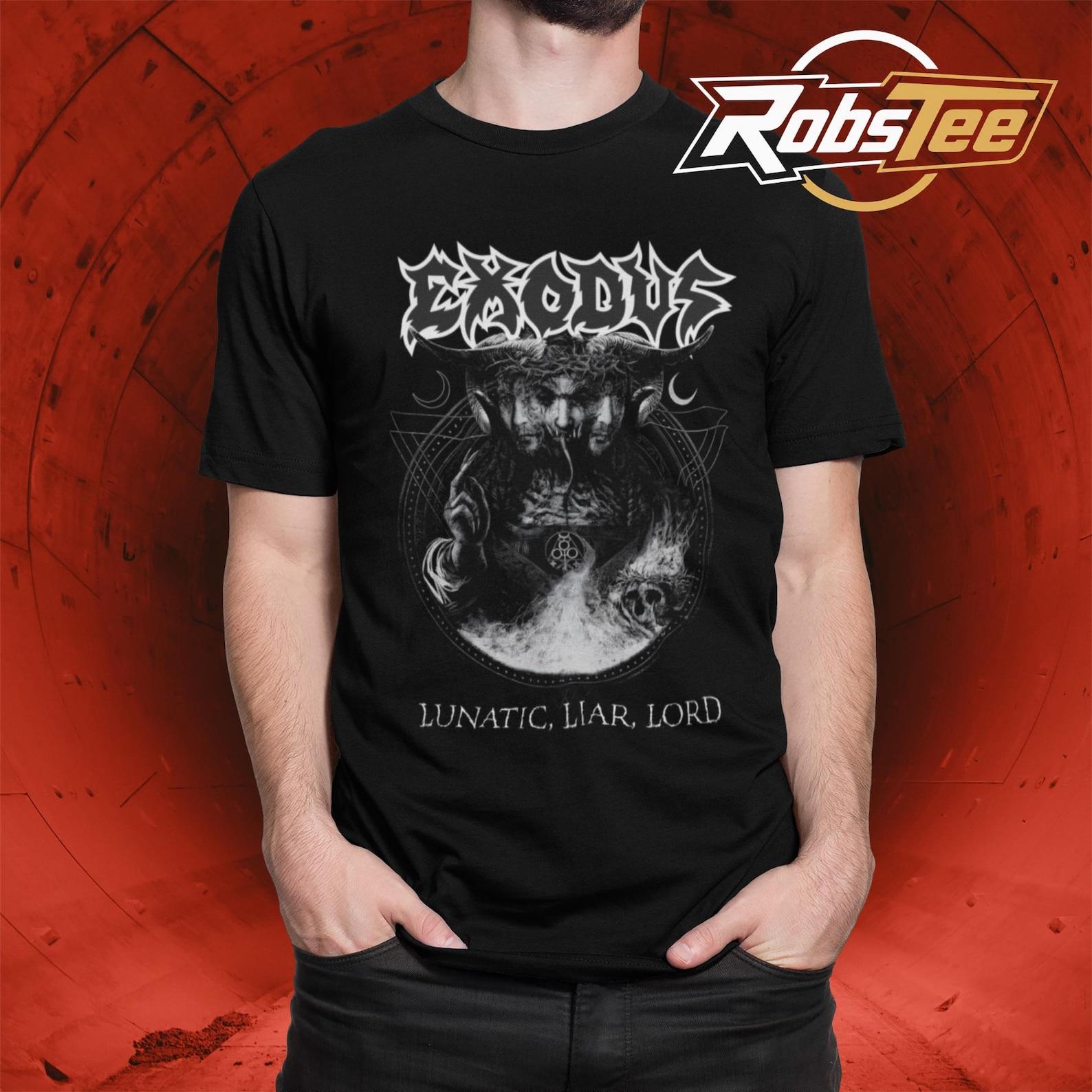 Exodus T-Shirt - Metal Music Shirt - Fabulous Disaster - Bonded By Blood Shirt - Exodus Merch - Unisex Rocker Clothing S