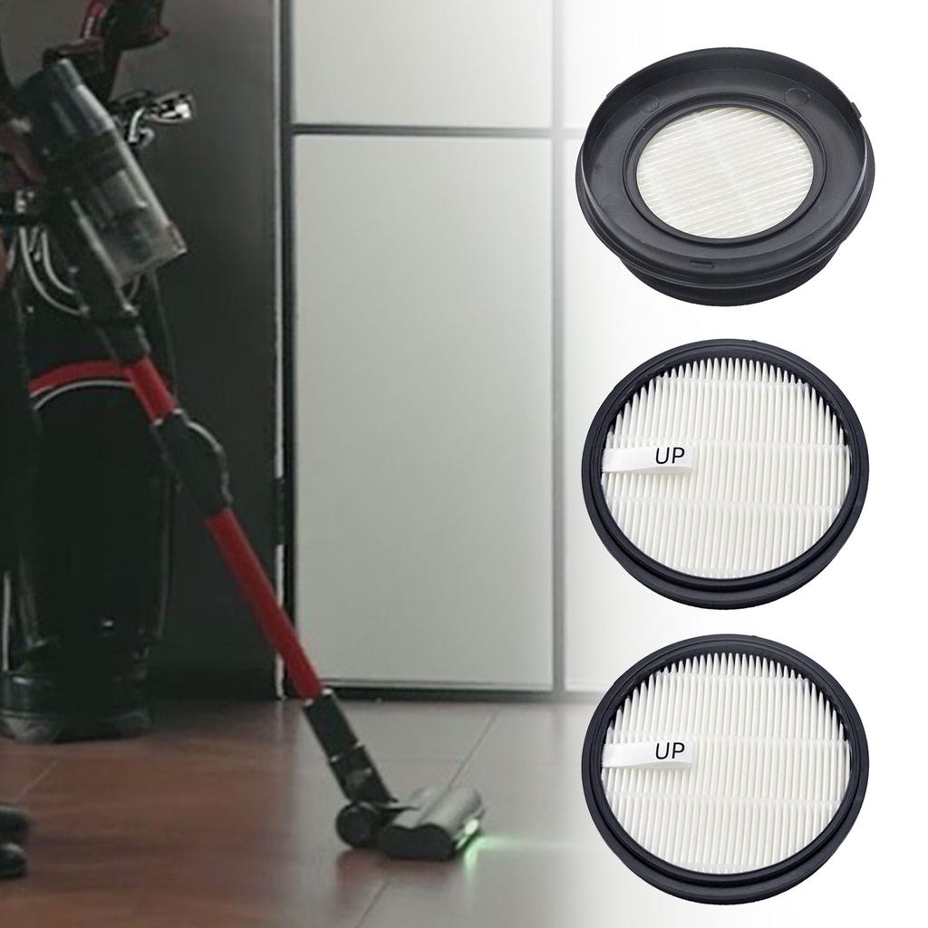Pack of 3 HEPA Filter Replacement for U12 Handheld Wireless Vacuum Cleaner Strong Suction Component Accessories