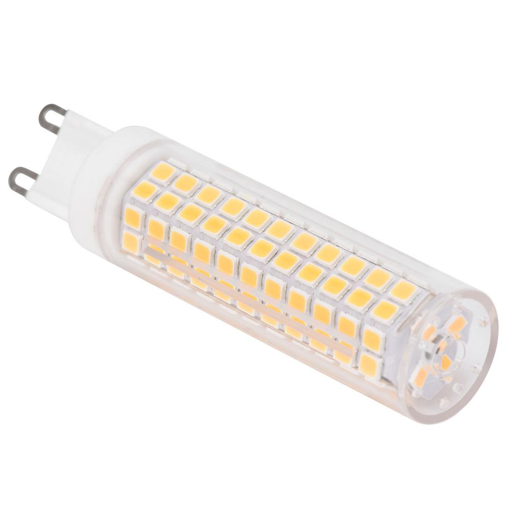 G9 136LED Bulb 15W 1200LM Dimmable Ceramics BiPin Corn Bulb for Home Indoor Lighting(110V Warm
