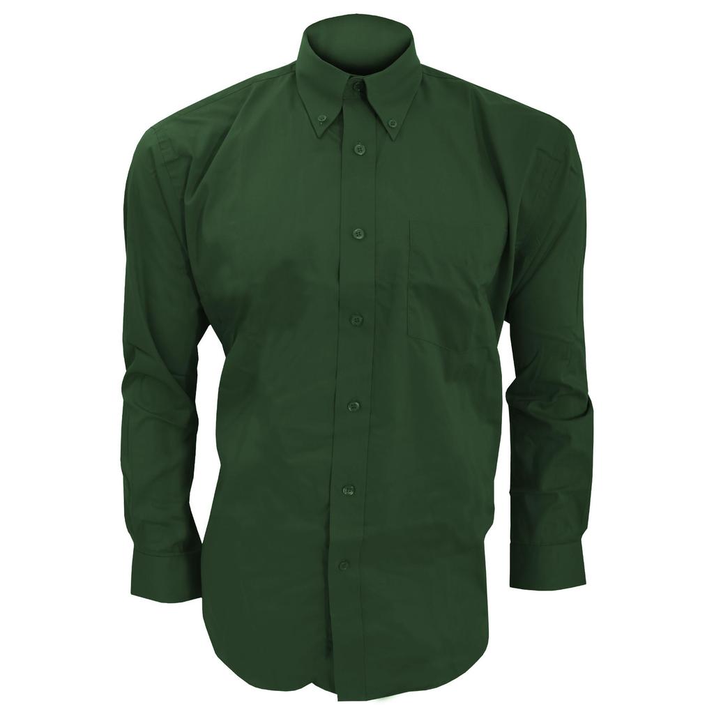 Kustom Kit Mens Long Sleeve Corporate Oxford Shirt