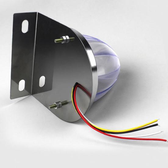 LEDowa lampka obrysowa w kształcie arbuza ze wspornikiem Lampka obrysowa boczna w kształcie arbuza Kierunkowskaz do przyczepy ciężarowej naczepy ciężarowej samochodu ciężarowego autobusu furgonetki