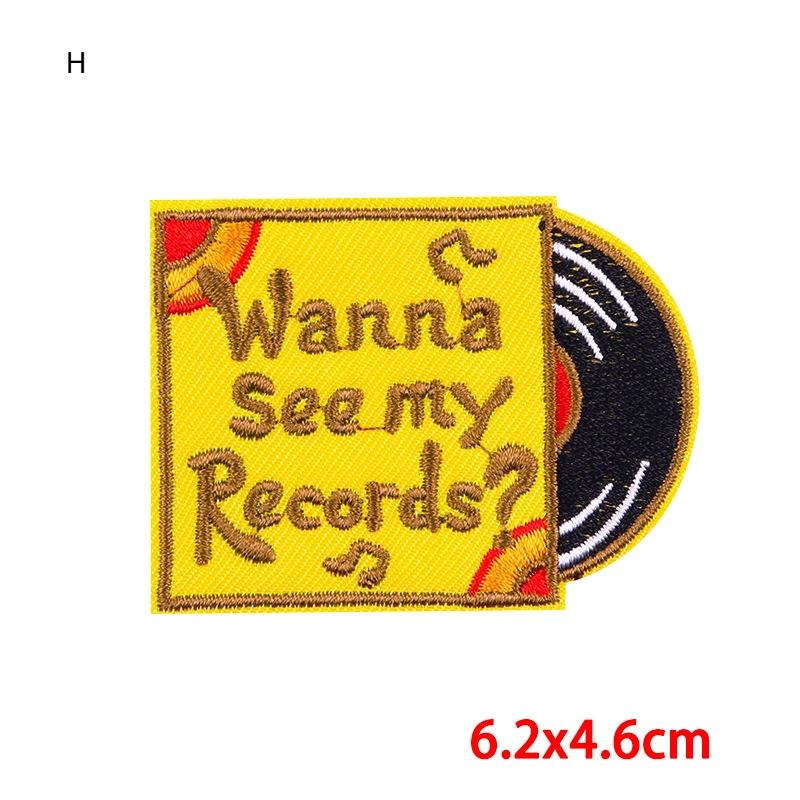 Naszywka Ostrzeżenie o ugryzieniu Zwierzę domowe Pies Motocyklista Biker Naszywka haftowana Naszywki do naprasowania na odzież