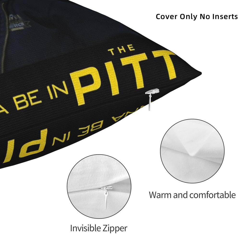 The Pitt Pillow Cover Merch Printed Cushion Cover Gift Dr. Jack Dr. Robby Pillow Case Cover Car Multi-Size